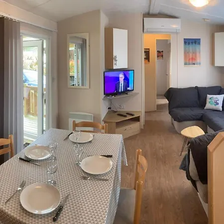 Mobile Grand Confort 4 A 6personnes Au Bord Du De Biscarosse 4 Etoiles Gastes