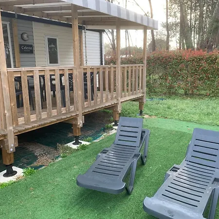 Mobile Grand Confort 4 A 6personnes Au Bord Du De Biscarosse 4 Etoiles * Gastes